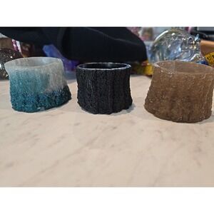Handmade Resin Tree Stumps Decoration Trinkets Jewelry Keys 665